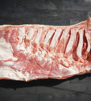 Elevage " Le Meilleur Cochon Du Monde" - Porc Plein Air et Terroir Jurassien - Poitrine entière pour Pancetta ou Fumage