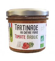 Fromagerie Seigneuret - Tartinade Au Chèvre Frais - Tomate Et Basilic 90g