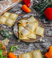 Saveurs Italiennes - Raviolis au poivron et au chorizo - 2 à 3 pers