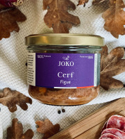 JOKO Gastronomie Sauvage - Terrine de cerf aux figues 180G x 12