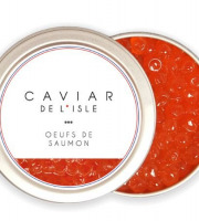 Caviar de l'Isle - Oeufs de saumon 50g - Caviar de l'Isle