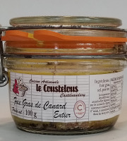Le Coustelous - Foie gras de Canard entier - 100g