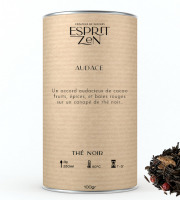 Esprit Zen - Thé Noir "Audace" - menthe - cacao - Boite 100g