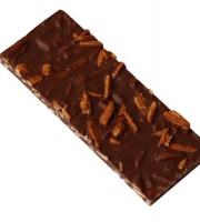 Maison Le Roux - Tablette Chocolat au Lait Amandes Caramélisées 43% Cacao