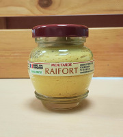 Domaine des Terres Rouges - Moutarde au Raifort graines françaises sans additifs 55G