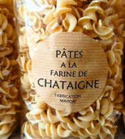 Piments et Moutardes du Périgord - Pâtes artisanales à la farine de châtaignes du Périgord 250g