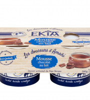 Bastidarra - Ekia - Mousse au chocolat au lait 2*70g