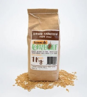 Ferme de Corneboeuf - Carton de farine de blé complète type T130 - 12x1kg