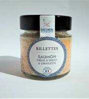 Saumon de France - Rillettes de Saumon de France à la crème d’Isigny et ciboulette