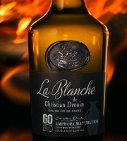 Calvados Christian Drouin - La Blanche Bio Amphora 60% - Eau de vie de cidre 70cl