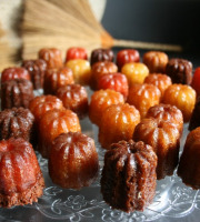 Les Cannelés d'Audrey - Les Mignardises - 16 mini-cannelés Pépites De Chocolat - Sans gluten