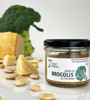 Sept Collines - Crème de Brocolis au Pécorino et Amandes - 100g