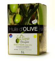 Les amandes et olives du Mont Bouquet - Huile d'olive Négrette 5 L