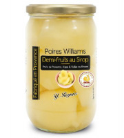 Conserves Guintrand - Demi Poires Williams De Provence Au Sirop - Yr - Bocal 720ml X 8