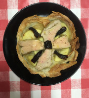 Les Croustades d'Isabelle - Mini Croustade Salée foie gras, pomme, compote x4