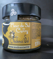 Le Panier à Poissons - Fleur de sel au curry 120g, 100% sel de Guérande