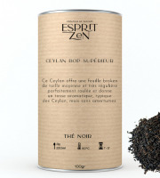 Esprit Zen - Thé Noir "Ceylan BOP supérieur" - nature - Boite 100g