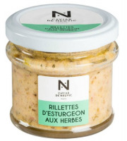 Caviar de Neuvic - Rillettes d'Esturgeon aux Fines Herbes x 6