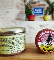Ferme des Chèvres Brasseuses - Terrine de canard au Calvados - Pot de 200g