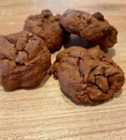 Les Gourmandises de Luline - Cookies Brookies sans lactose sans gluten x10