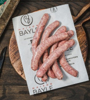 Maison BAYLE - Champions du Monde de boucherie 2016 - 6 Saucisses saveur roquefort barbecue