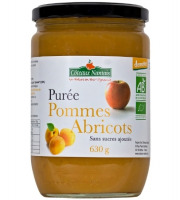 Les Côteaux Nantais - Purée Pommes Abricots 630g