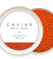 Caviar de l'Isle - Oeufs de truite 50g - Caviar de l'Isle