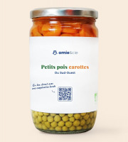 Omie - DESTOCKAGE - Petits pois carottes - 660 g