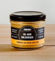 Coupable Tartinable - Crème de pois chiche Ail Noir et Balsamique