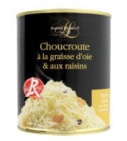 Choucroute André Laurent - Choucroute à la graisse d'oie et aux raisins