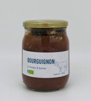 La Ferme d’Autrac - Bœuf Bourguignon BIO Cuisinée 480gr