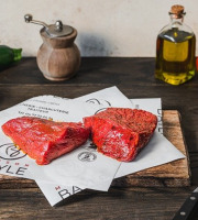 Maison BAYLE - Champions du Monde de boucherie 2016 - 400g Pavés de bœuf Label rouge marinés sauce barbecue