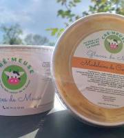 Glaces de Meuse - Crème Glacée Madeleine de Commercy 360g