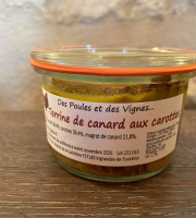 Des Poules et des Vignes à Bourgueil - Terrine De Canard Aux Carottes