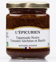 L'Epicurien - Tapenade Noire Tomates Sechees Et Basilic