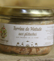 La Ferme du Logis - Terrine de Pintade aux pistaches - Aux pintades de la Ferme