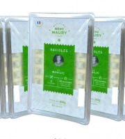 Ravioles Mère Maury - Ravioles au Basilic -12 x 4 plaques