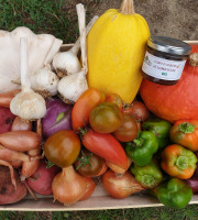 La Ferme de Milly - Anjou - Panier de légumes frais Bio - 5kg