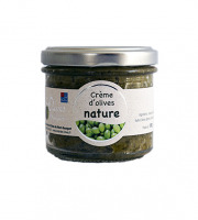 Les amandes et olives du Mont Bouquet - Creme d'olives nature 100g