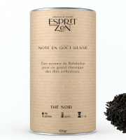 Esprit Zen - Thé Noir "Note en Goût Russe" - bergamote - citron - orange - Boite 100g