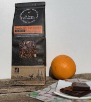 Ferme des Jardins - Granola Bio Or Brun :  Chocolat, Noisette Du Piemontet Amandes 12x350g