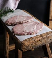 Ferme Porc & Pink - Rôti tranché dans l'échine cuisson basse température (2 tranches)