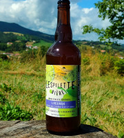Bipil Aguerria - Bière blanche au citron vert 1x75cl - Lagunak