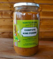Verger Nantes Prim - Compote Kiwi Jaune - Pomme 750g