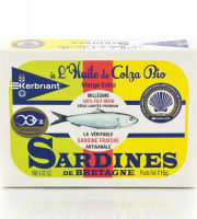 Conserverie Kerbriant - Sardines à l'huile de Colza - 115g
