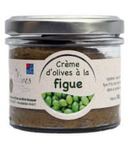 Les amandes et olives du Mont Bouquet - Crème d'olives aux figues 100 g