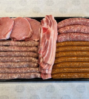 Le Lavandier Charcutier Pontivy - Colis Barbecue Classique 7pers (2.5kg) - Porc