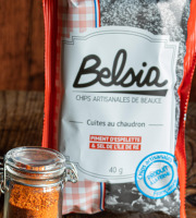 Chips BELSIA - Chips Artisanales au Piment d'Espelette AOP - 40g x30