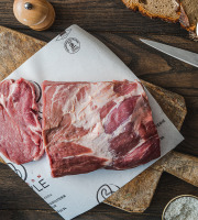 Maison BAYLE - Champions du Monde de boucherie 2016 - Rôti de porc Echine - 1kg800