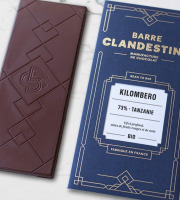 Barre Clandestine - Chocolat noir grand cru 73%, Tanzanie, bean to bar